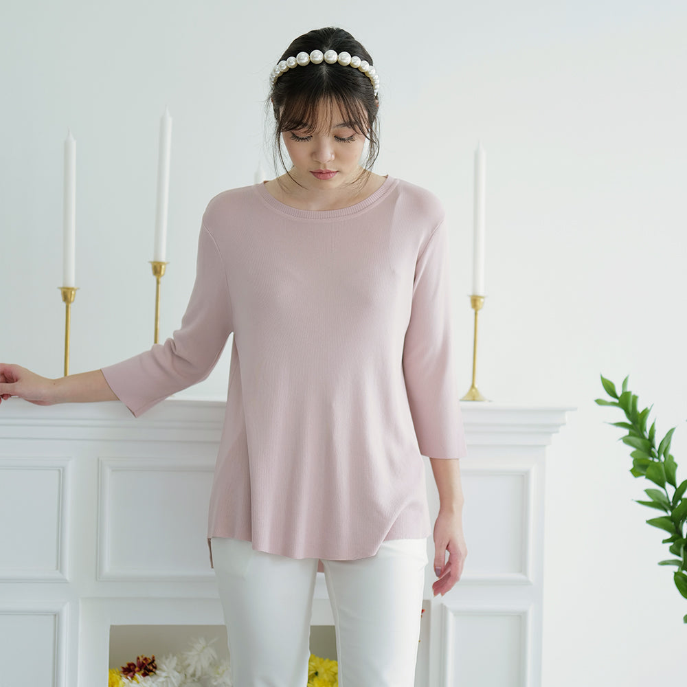 Lamore Simple Knit Top - Lolliestory