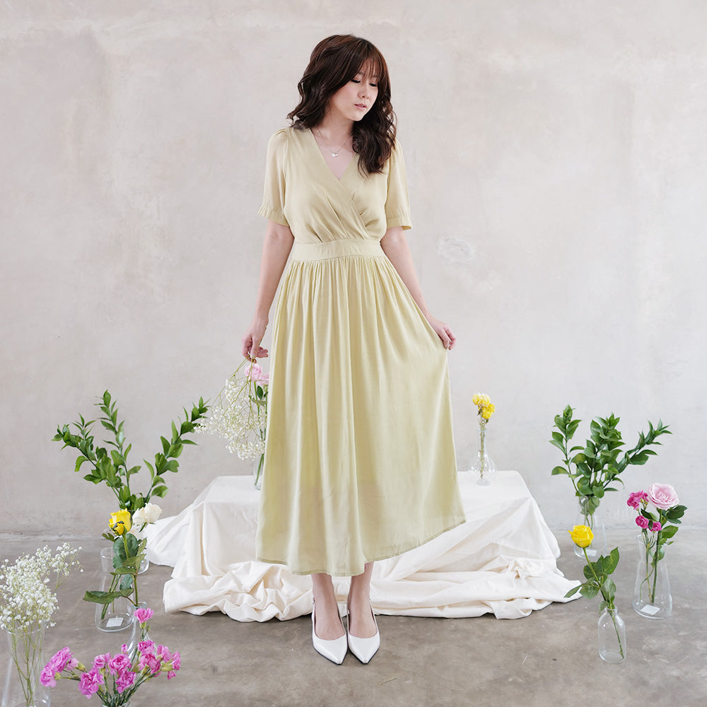 Mayo Simple Midi Dress - Lolliestory