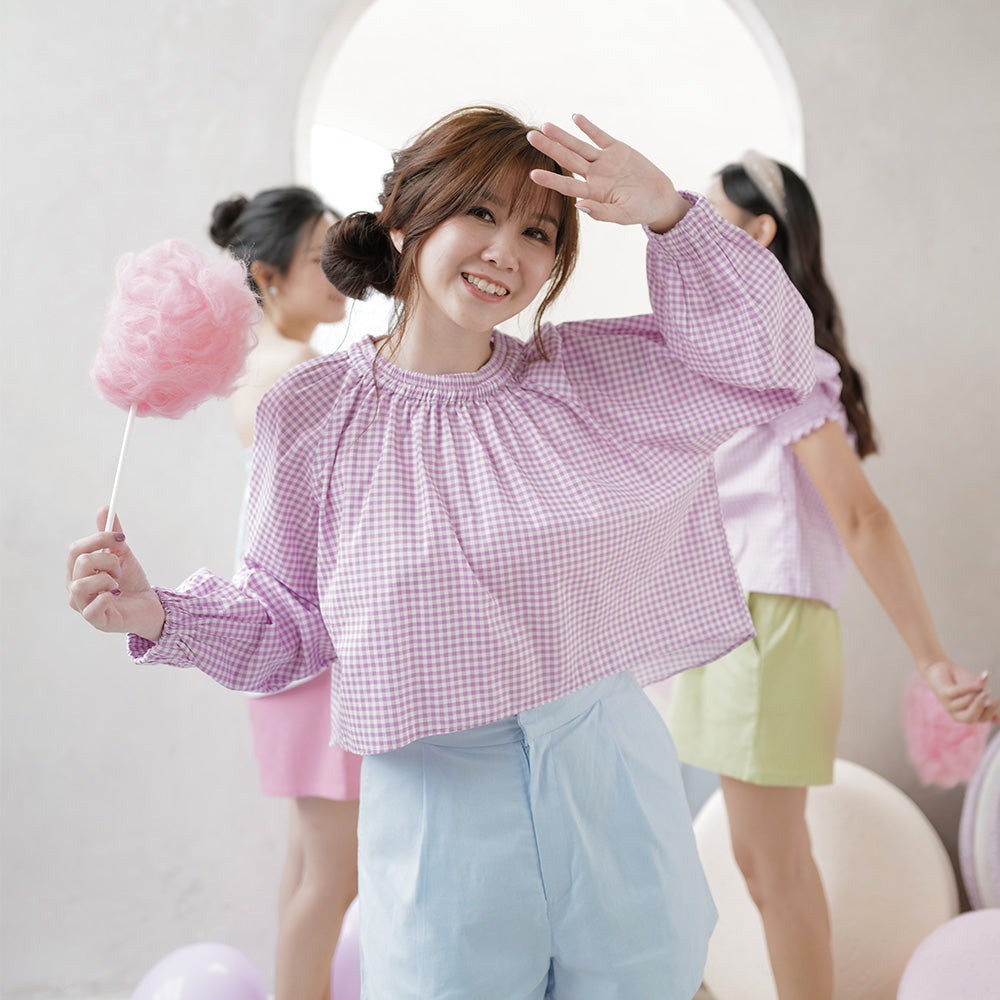 Ogu Cotton Long-sleeves Top - Lolliestory