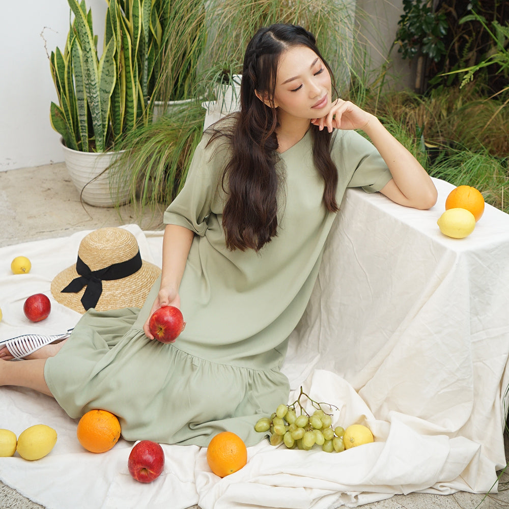 Sugar Cotton Midi Dress - Lolliestory