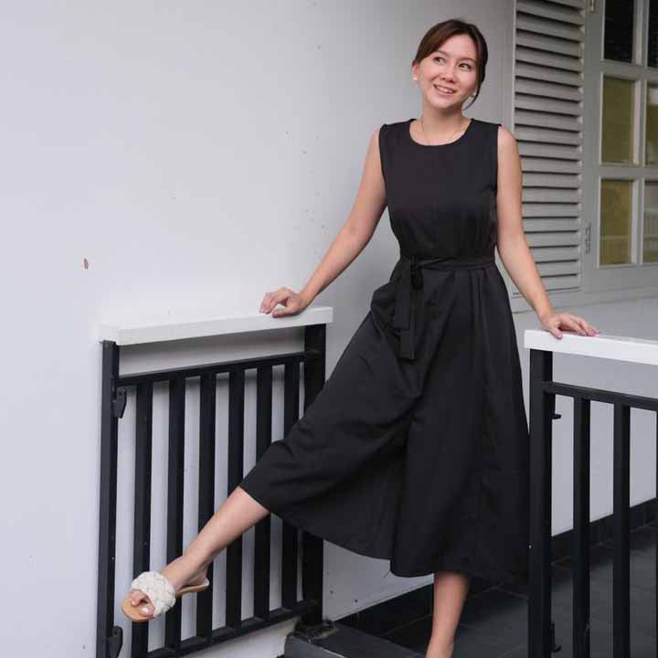 Lolliestory Lamia Simple Cotton Jumpsuit