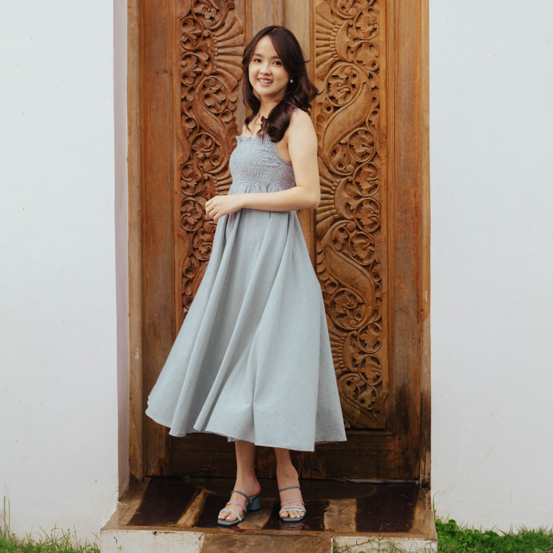 Lolliestory Kiera Flare Midi Dress