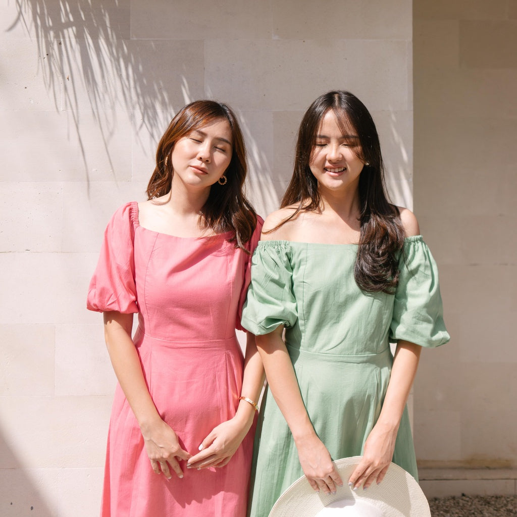 Lolliestory Kyo Cotton Midi Dress