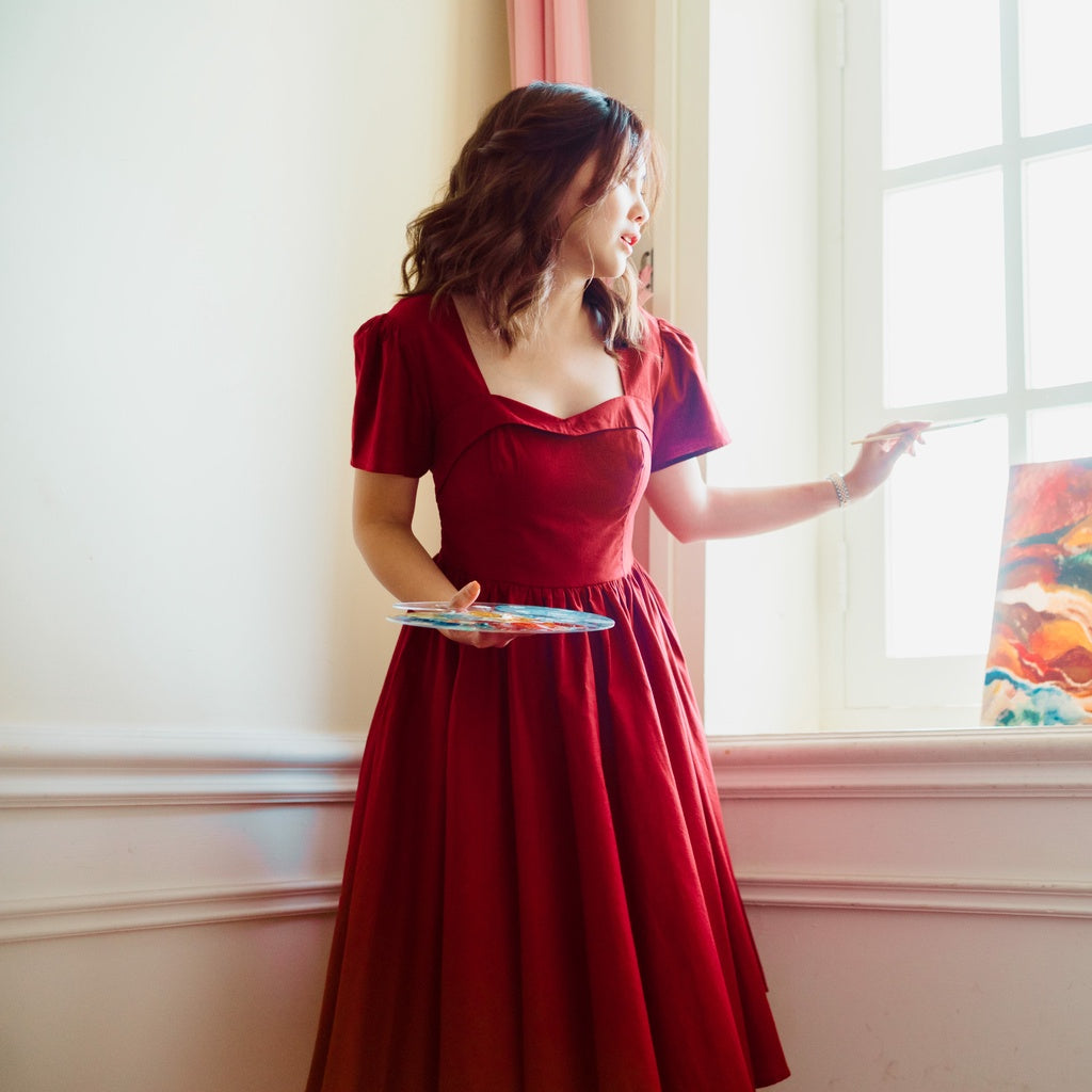 Lolliestory Alexa Flare Midi Dress