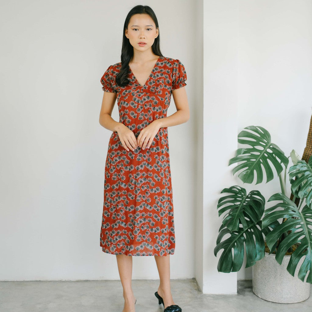 Lolliestory Marlene Cotton Midi Dress