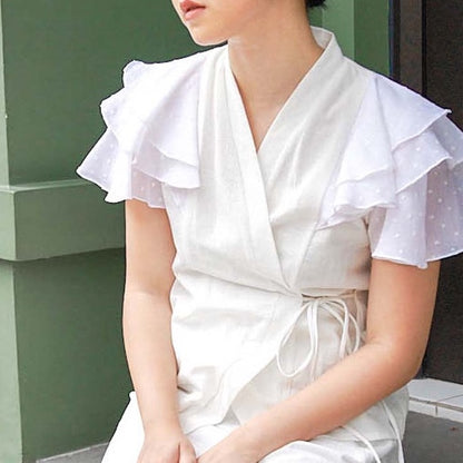 Lolliestory Minerva Ruffle Kimono Top