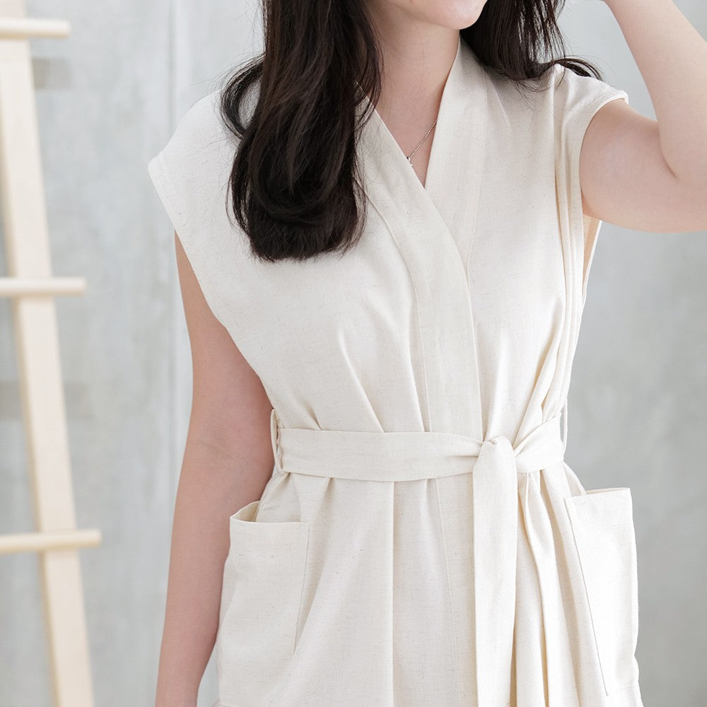 Keiko loose midi cotton  dress