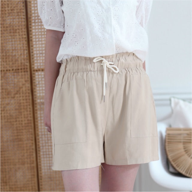 Linen short pants