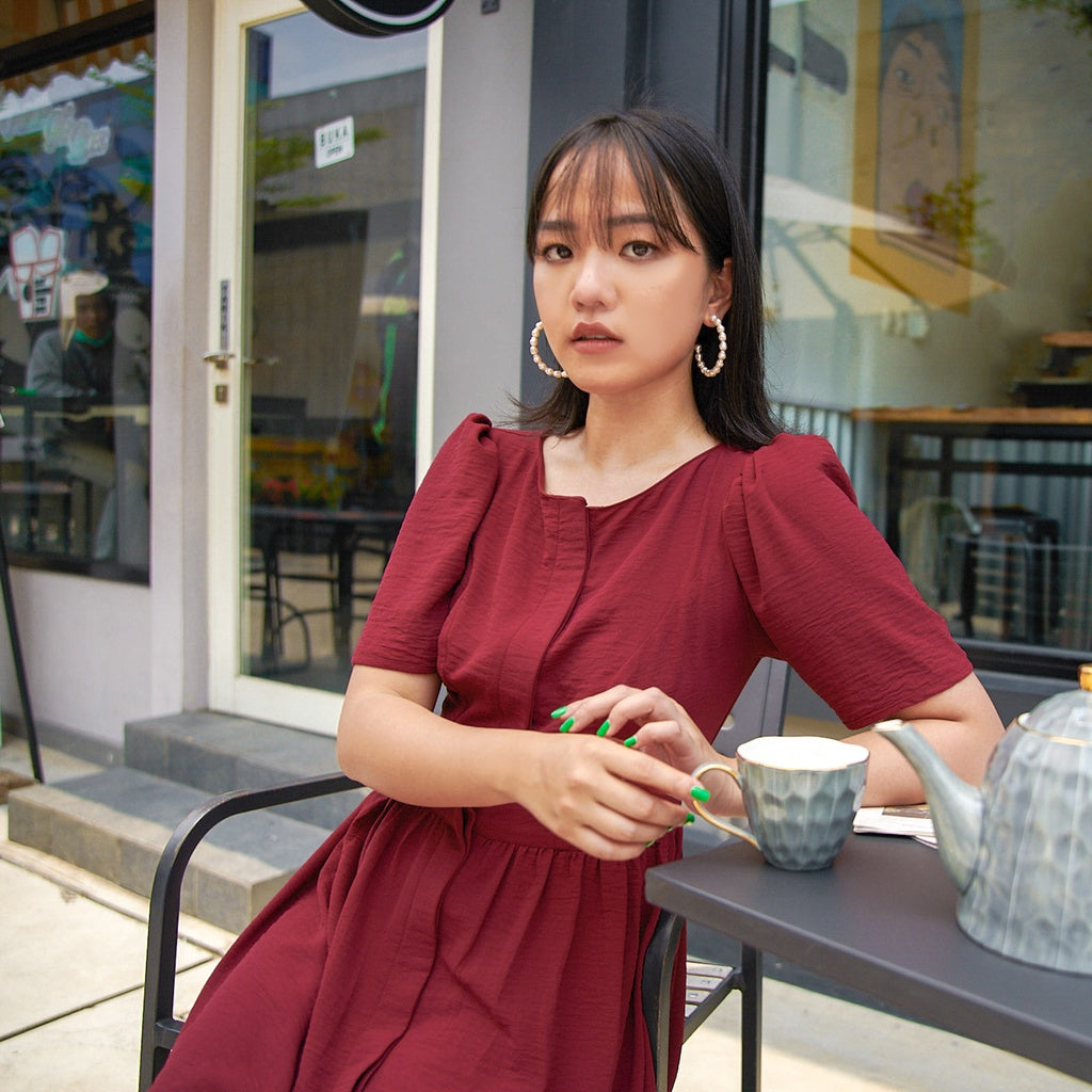 Lolliestory Alia Poly Midi Dress