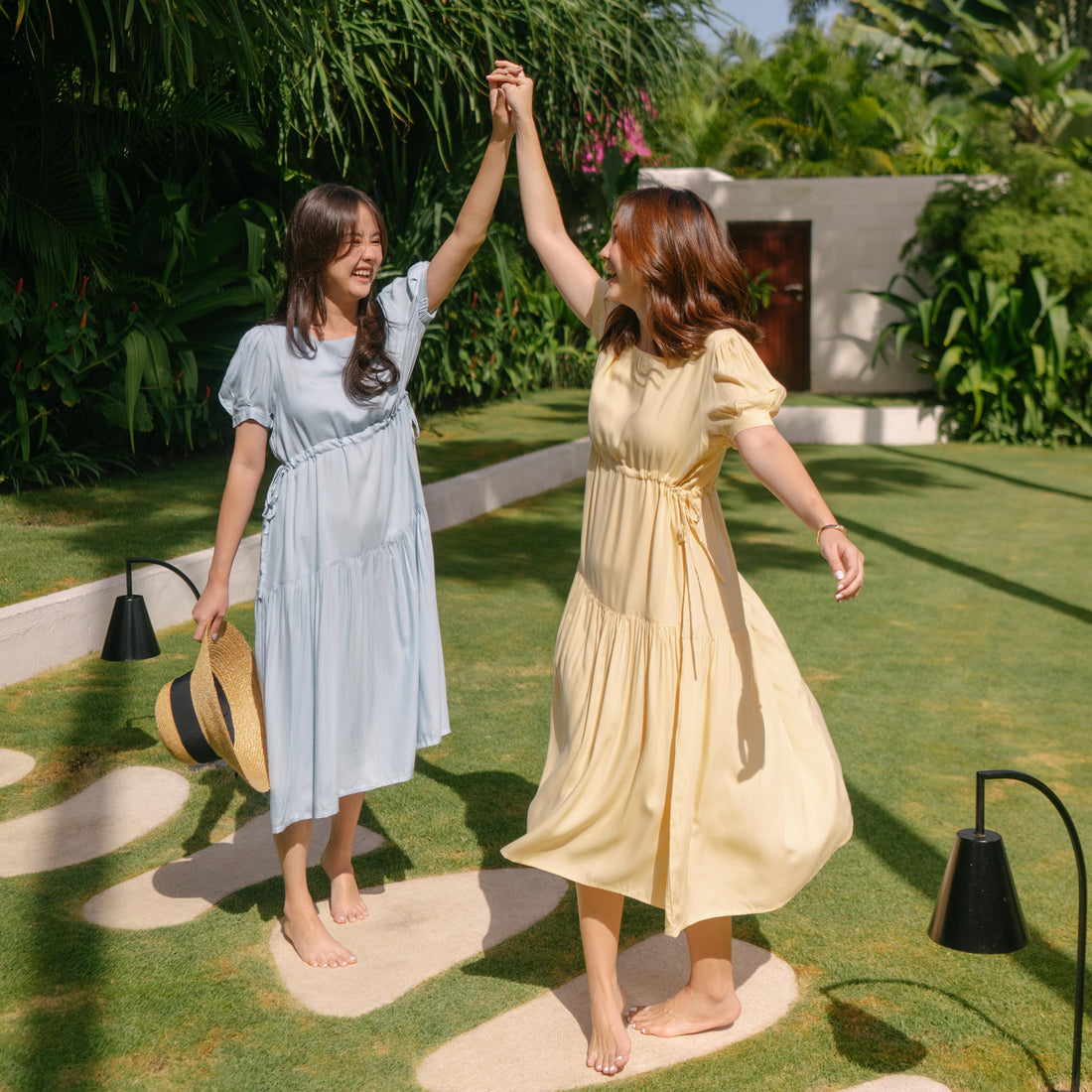 Lolliestory Hana Cotton Midi Dress - Lolliestory